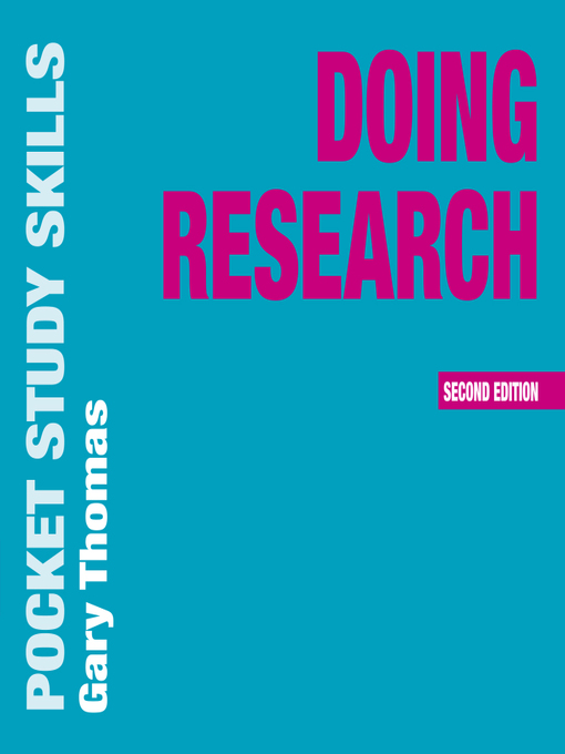 Title details for Doing Research by Gary Thomas - Available